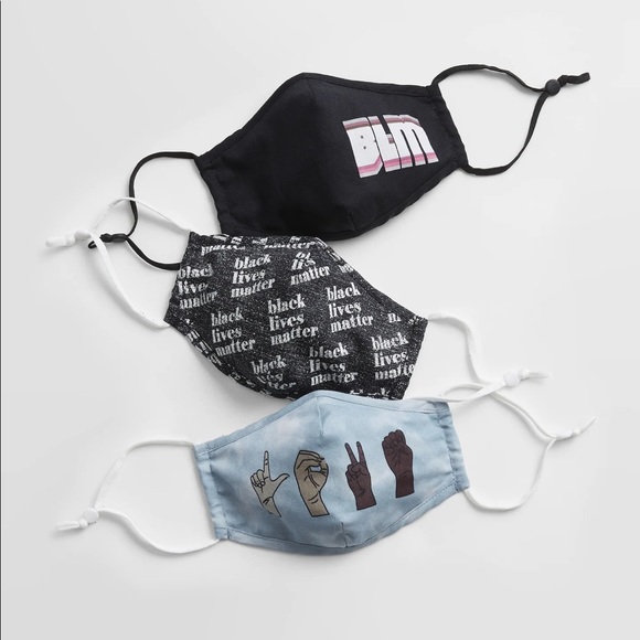 BLM Face Mask Set from The Gap - Picture 1 of 5